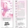Pocket Slider™ - Breast Cancer Awareness (Spanish) | https://www.bestnamebadges.com