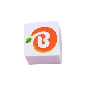 Customizable Plain White Square Eraser
