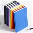 A5 Solid Color Elastic Band Business Notebook | https://www.bestnamebadges.com