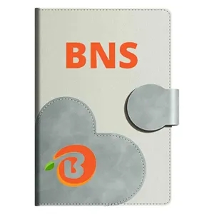 Creative PU Notebook with Button Closure