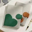 Creative PU Notebook with Button Closure | https://www.bestnamebadges.com