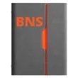 Tri-Fold Faux Leather Executive Notebook | https://www.bestnamebadges.com