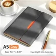 Tri-Fold Faux Leather Executive Notebook | https://www.bestnamebadges.com