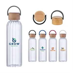 Jovito 21 oz. Glass Water Bottle