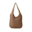 Straw Beach Bag | https://www.bestnamebadges.com