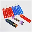 Full Color Satin Award Ribbon W/ Card&String 2"x6" | https://www.bestnamebadges.com