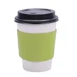 Full Color Disposable Kraft Coffee Cup Sleeve | https://www.bestnamebadges.com
