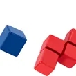 Acrylic Six Sides Dice | https://www.bestnamebadges.com