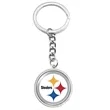 Round Domed Metal Zipper Pull | https://www.bestnamebadges.com