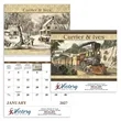 Good Value™ Currier & Ives - Spiral Calendar | https://www.bestnamebadges.com