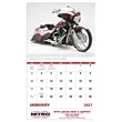 Good Value™ Motorcycles - Spiral Calendar | https://www.bestnamebadges.com