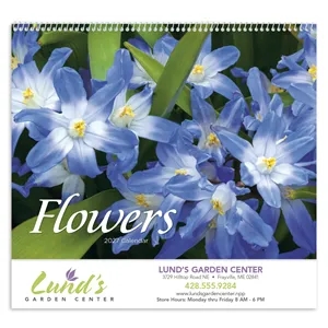 Good Value™ Flowers - Spiral Calendar