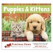Good Value™ Puppies & Kittens - Stapled Calendar | https://www.bestnamebadges.com