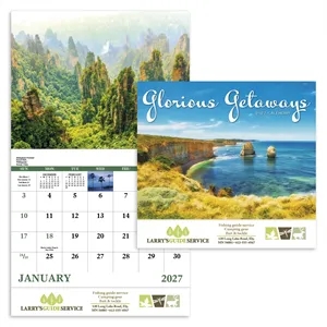 Good Value™ Glorious Getaways - Stapled Calendar