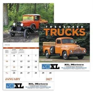 Good Value™ Treasured Trucks - Stapled Calendar