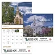 Good Value™ Scenic Churches - Stapled Calendar | https://www.bestnamebadges.com