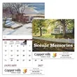 Good Value™ Scenic Memories - Stapled Calendar | https://www.bestnamebadges.com