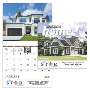 Good Value™ Welcome Home - Stapled Calendar