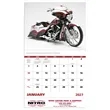 Good Value™ Motorcycles - Stapled Calendar | https://www.bestnamebadges.com