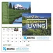 Good Value™ Healthy Living - Stapled Calendar | https://www.bestnamebadges.com
