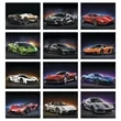 Good Value™ Exotic Sports Cars - Stapled Calendar | https://www.bestnamebadges.com