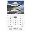 Good Value™ Scenic Canada - Stapled Calendar | https://www.bestnamebadges.com