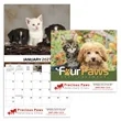 Products Four Paws Appointment Calendar - Stapled | https://www.bestnamebadges.com