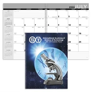 Triumph® Calendars Academic Year Desk Planner with Custom... | https://www.bestnamebadges.com