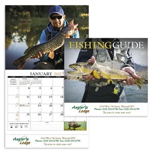 Products Fishing Guide Appointment Calendar - Stapled