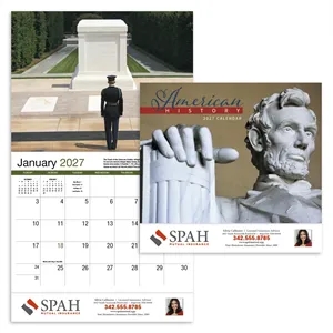 Products American History Appointment Calendar - Stapled