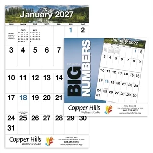 Products Big Numbers Appointment Calendar - Stapled