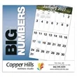 Products Big Numbers Appointment Calendar - Stapled | https://www.bestnamebadges.com