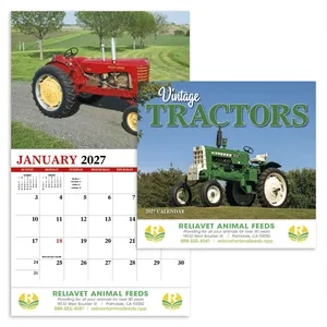Products Vintage Tractors Appointment Calendar - Stapled