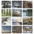Products Wildlife Collection Appointment Calendar - Stapled | https://www.bestnamebadges.com