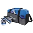Atchison® Two-Tone Center Court Duffel | https://www.bestnamebadges.com