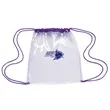 Good Value™ Clear Game Drawstring Backpack | https://www.bestnamebadges.com