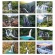 Triumph® Calendars Waterfalls Calendar | https://www.bestnamebadges.com