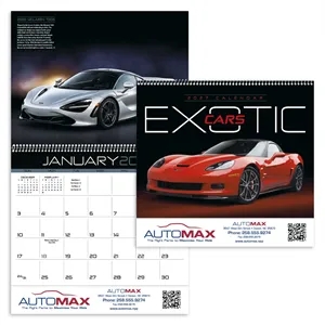 Triumph® Calendars Exotic Cars Calendar