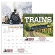 Triumph® Calendars Trains Calendar | https://www.bestnamebadges.com