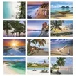 Good Value™ Beach Paradise - Stapled Calendar | https://www.bestnamebadges.com