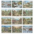 Triumph® Calendars Folk Art Calendar | https://www.bestnamebadges.com