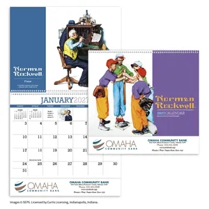 Products Norman Rockwell Appointment Calendar - Spiral