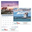 Triumph® Calendars Lighthouses Calendar | https://www.bestnamebadges.com