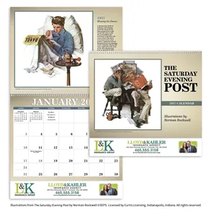 Triumph® Calendars The Saturday Evening Post Illustration...