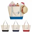 Good Value™ Cotton Travel Tote | https://www.bestnamebadges.com