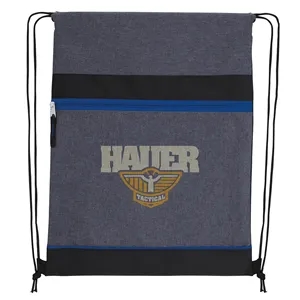 Good Value™ RPET Two-Tone Drawstring Backpack