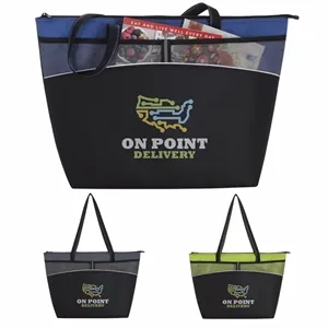 Atchison® Icebreaker Mesh Cooler Tote | https://www.bestnamebadges.com
