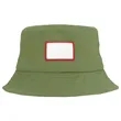 Cotton Bucket Cap | https://www.bestnamebadges.com