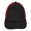 Mid-Profile Accent Mesh Snapback Cap | https://www.bestnamebadges.com