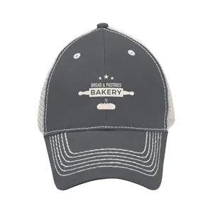 Heavy Stitch Cap With Mesh
